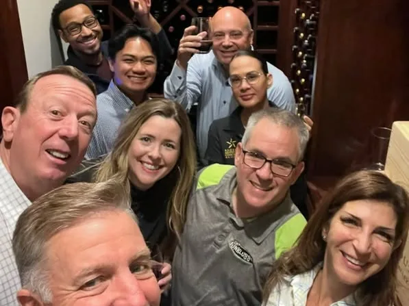 BNI Preston Center members at a meeting